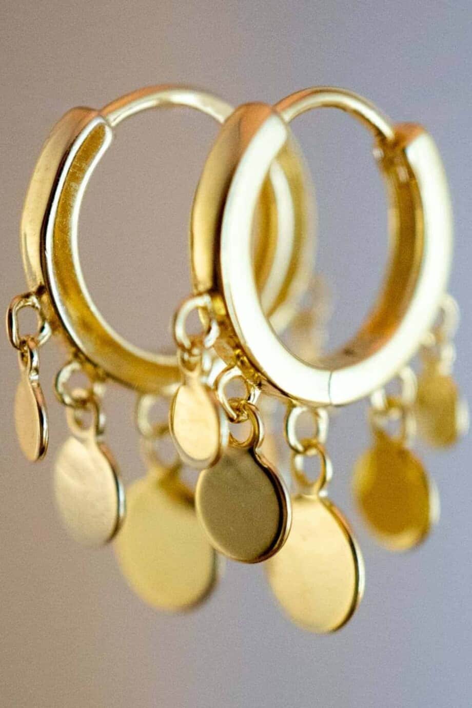 Gouden-Beads-Oorbellen-van-Goud-op-Zilver